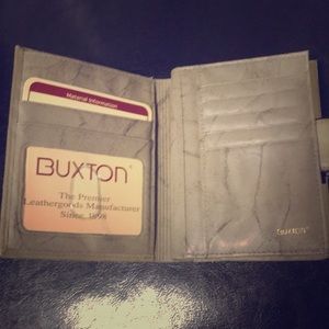 Buxton Leather Wallet